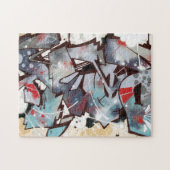 Graffiti Puzzle Legpuzzel (Horizontaal)