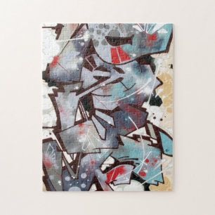 Graffiti Puzzle Legpuzzel
