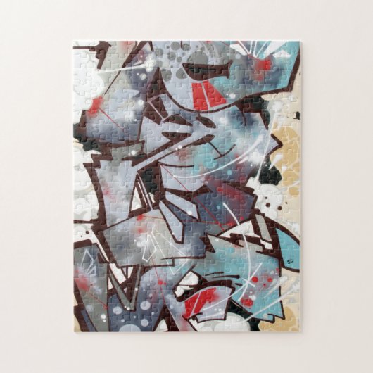 Graffiti Puzzle Legpuzzel (Verticaal)