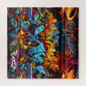 Graffiti Puzzle Legpuzzel (Horizontaal)