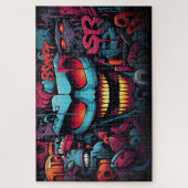 Graffiti Puzzle Legpuzzel (Verticaal)