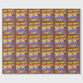 Graffiti Rainbow Look 33E VERJAARDAG! & Aangepaste Cadeaupapier (Vlak)