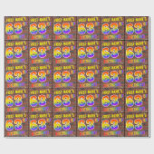 Graffiti Rainbow Look 63E VERJAARDAG! & Aangepaste Cadeaupapier (Vlak)