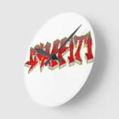 Graffiti Ronde Klok (Hoek)