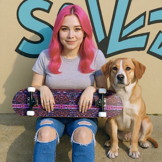 Graffiti Roos Skateboard