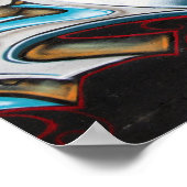 Graffiti Rozen Urban Street Art Poster (Hoek)