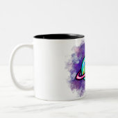 Graffiti Saturn Mug (Gauche)