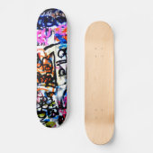 Graffiti Schaats Board Skateboard (Voorkant)