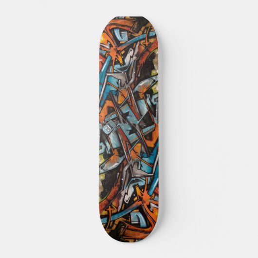 Graffiti schaats skateboard (Voorkant)