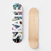 Graffiti-SCHAATS Skateboard (Voorkant)