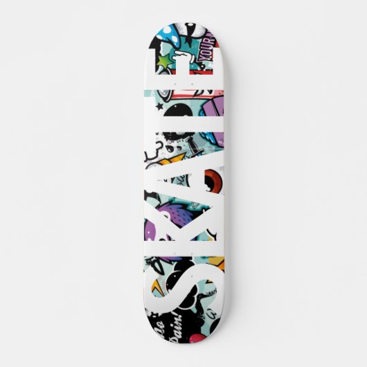Graffiti-SCHAATS Skateboard (Voorkant)