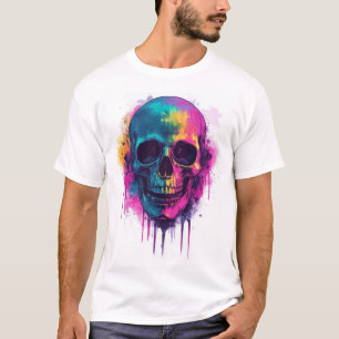 Graffiti Schedel Rebel T-shirt