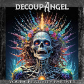 Graffiti Schedelexplosie - Decoupage - Tissuepapier