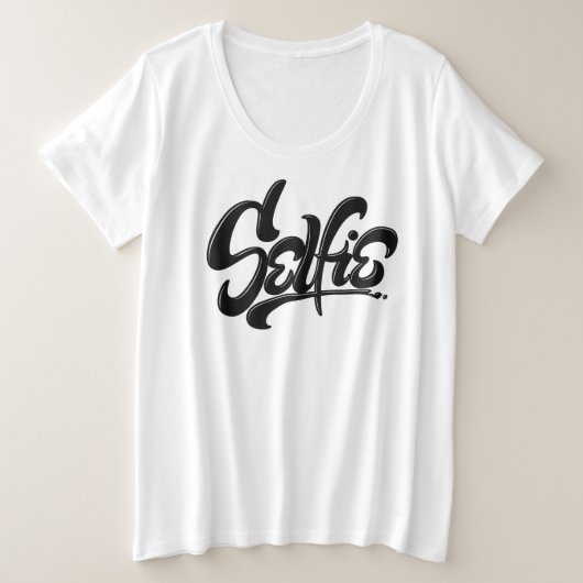 Graffiti Selfie Street Art Lettres (Design devant)
