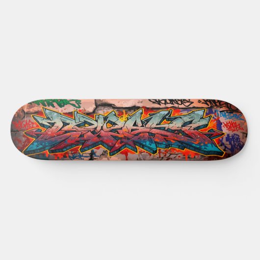 Graffiti Skateboard (Horizontaal)