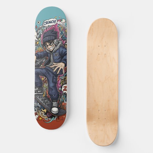 Graffiti Skateboard (Recto)