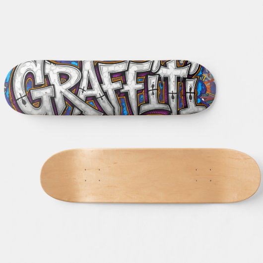 Graffiti Skateboard (Horizontaal)