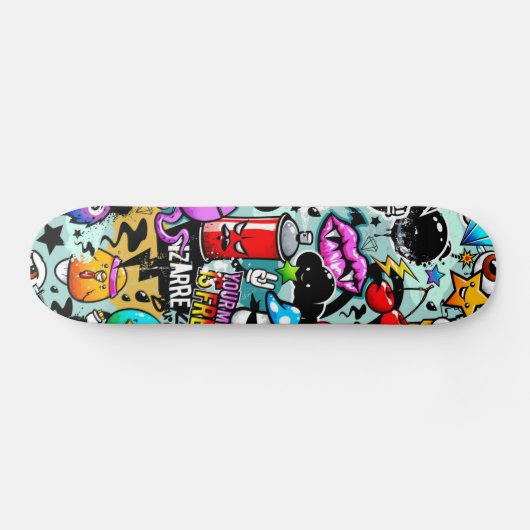 Graffiti Skateboard (Horizontaal)