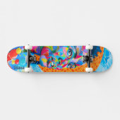 Graffiti Skateboard - Amour, diversité et égalité (Horz)
