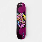 Graffiti Skateboard avec légendes personnalisées (Devant)