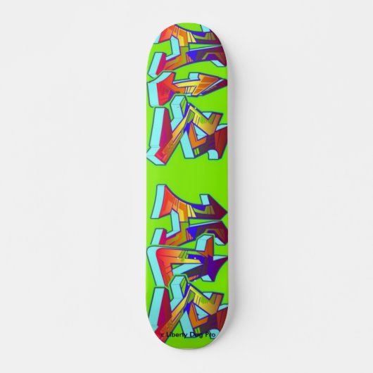 GRAFFITI SKATEBOARD HIP HOP - PRO SHREDDER - CADEA (Devant)