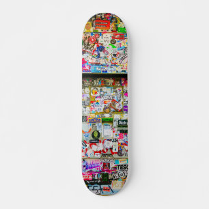 Graffiti Skateboard, Portugal Lissabon Sticker Art Skateboard