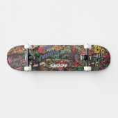 Graffiti Skateboard pour personnaliser avec votre (Horz)