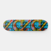 Graffiti skateboard. skateboard (Horizontaal)