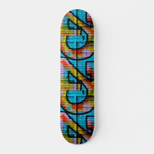 Graffiti skateboard. skateboard (Voorkant)