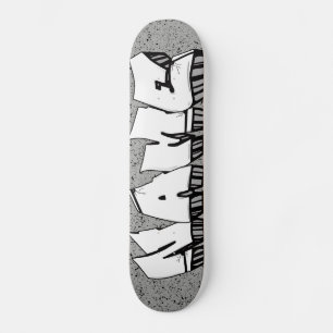 GRAFFITI SKATEBOARD TOUT NOM OU MOT PEUT ÊTRE FAI