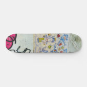 Graffiti-skateboard, unieke wandkunst skateboard (Horizontaal)