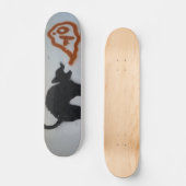 Graffiti skateboardkat. skateboard (Voorkant)