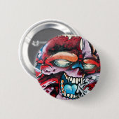 Graffiti Skull Ronde Button 5,7 Cm (Voorkant /achterkant)