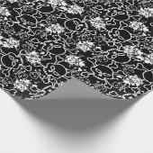 Graffiti skulls cadeaupapier (Hoek)
