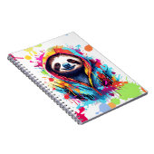 Graffiti Sloth Notitieboek (Rechterzijde)