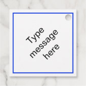 Graffiti-spatlap Bedankjes Labels (Achterkant)