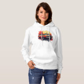 Graffiti Spierwagen Hoodie (Voorkant volledig)
