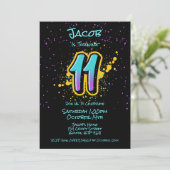 Graffiti Splatz Age Onze Invitation (Debout devant)
