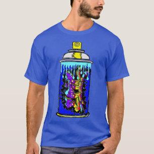 Graffiti Spray Can Art Spray verf van LowEndGraphi T-shirt