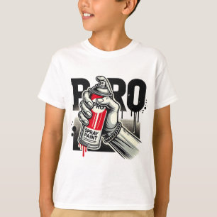 Graffiti Spray Paint Street Art Urban Design T-shirt