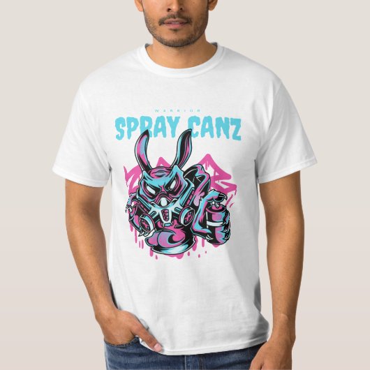 Graffiti Spray T-shirts (Devant)