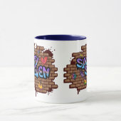 Graffiti Stijl 67 Mok (Midden)