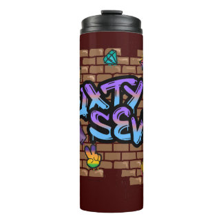 Graffiti Stijl 67 Thermosbeker