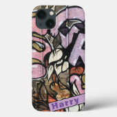 Graffiti-stijl Case-Mate iPhone Case (Achterkant)