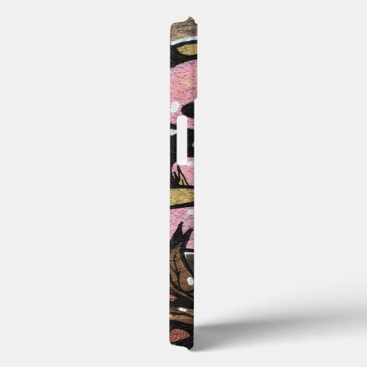 Graffiti-stijl Case-Mate iPhone Case (Achterkant / Rechts)