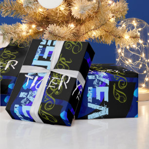 Graffiti-stijl Herhalend Tijger 2022 WP Cadeaupapier