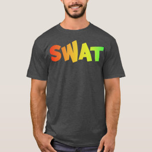 Graffiti stijl SWAT T-shirt