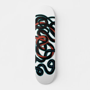 Graffiti-stijllijn Skateboard