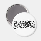 Graffiti-stijltypografie met Gezegde Magneet (Voorkant / Achterkant)