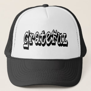 Graffiti-stijltypografie met Gezegde Trucker Pet